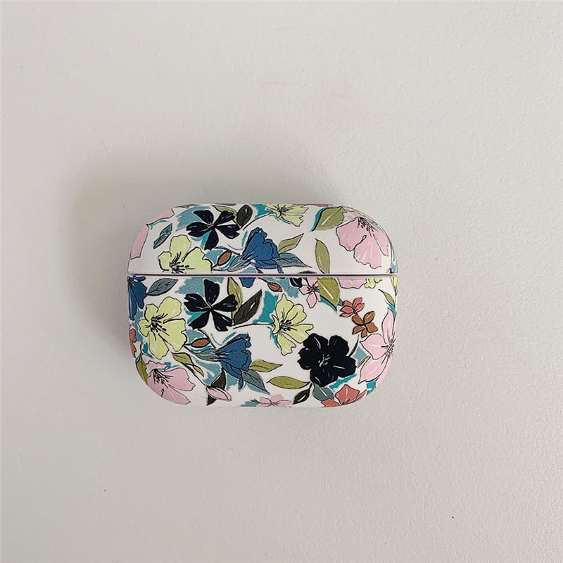 AirPods 1 2 & AirPods Pro Floral Case-Fonally-D (AirPods Pro)-Fonally-iPhone-Case-Cute-Royal-Protective