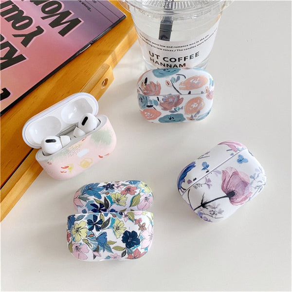 AirPods 1 2 & AirPods Pro Floral Case-Fonally-Fonally-iPhone-Case-Cute-Royal-Protective