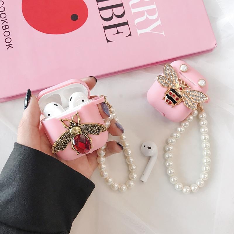 AirPods BEEjeweled Case-Fonally-Fonally-iPhone-Case-Cute-Royal-Protective