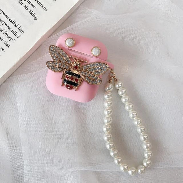 AirPods BEEjeweled Case-Fonally-B-Fonally-iPhone-Case-Cute-Royal-Protective