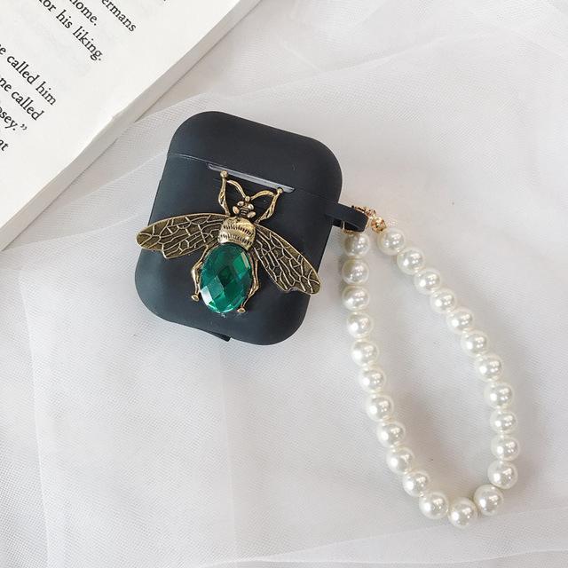 AirPods BEEjeweled Case-Fonally-D-Fonally-iPhone-Case-Cute-Royal-Protective