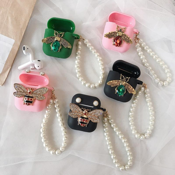 AirPods BEEjeweled Case-Fonally-Fonally-iPhone-Case-Cute-Royal-Protective