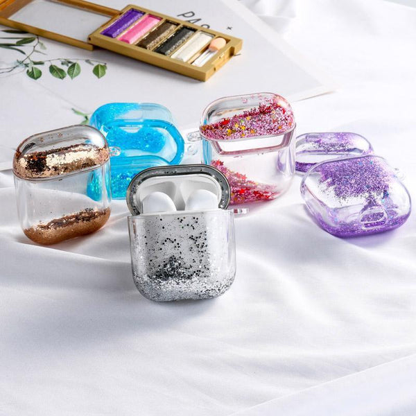 AirPods GlitterFlow Case-Fonally-Fonally-iPhone-Case-Cute-Royal-Protective