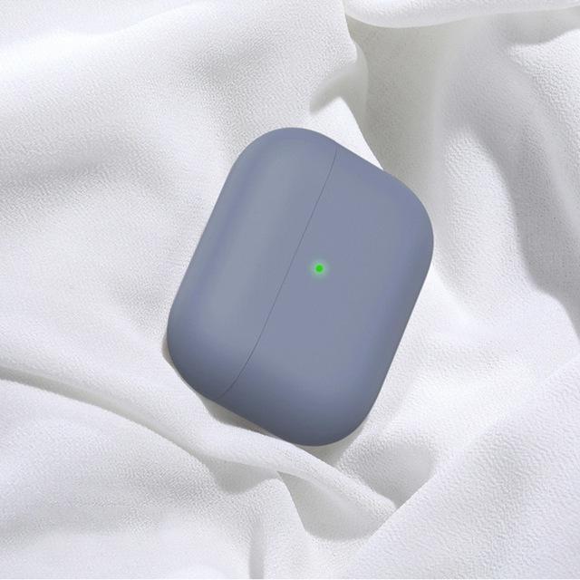 AirPods Pro Silicone Case & FREE GIFTS-Fonally-Lavender grey-Fonally-iPhone-Case-Cute-Royal-Protective