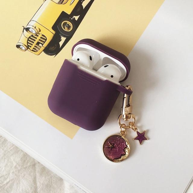 AirPods Spaceman Case-Fonally-Dark Purple-