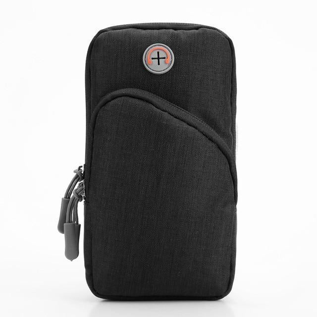 Arm iPhone Case Pouch-Fonally-Black-