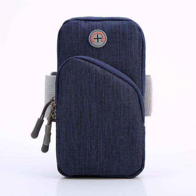 Arm iPhone Case Pouch-Fonally-Blue-