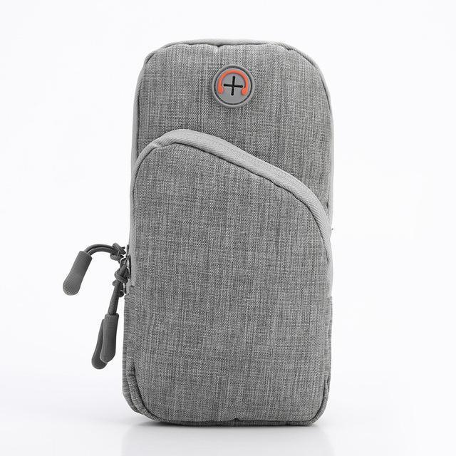 Arm iPhone Case Pouch-Fonally-Grey-