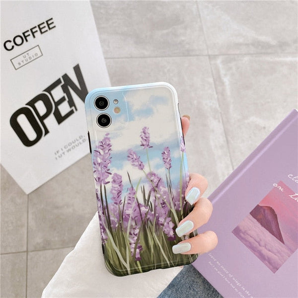 Artsy Lavender iPhone Case-Fonally-For iPhone SE2020-A-Fonally-iPhone-Case-Cute-Royal-Protective