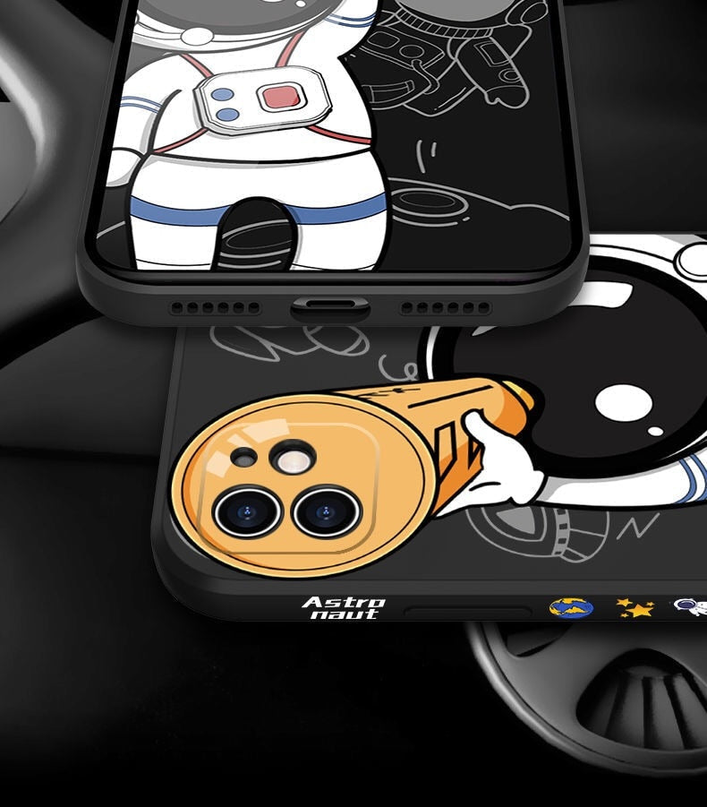 Astronaut Camera Play iPhone Case-Fonally-