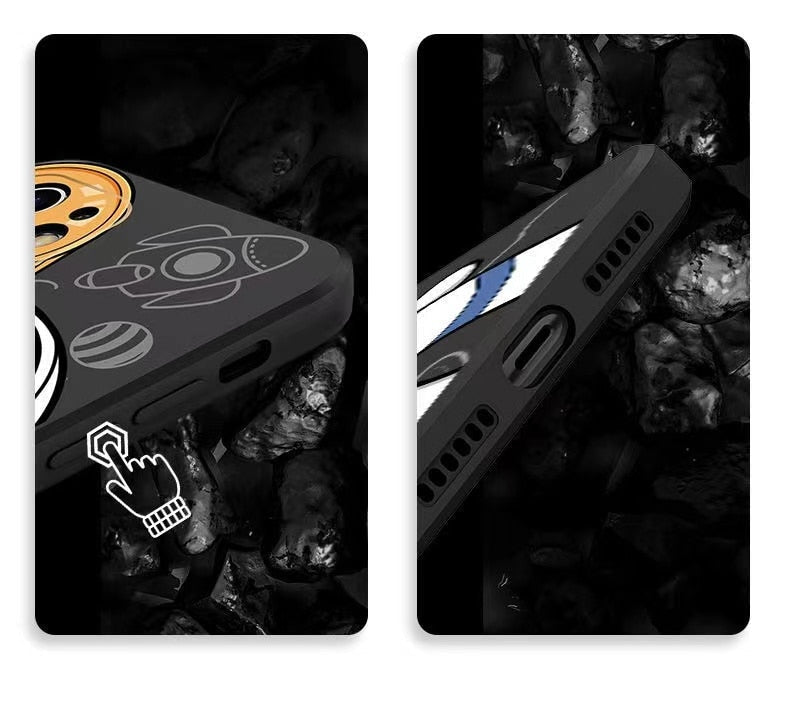 Astronaut Camera Play iPhone Case-Fonally-