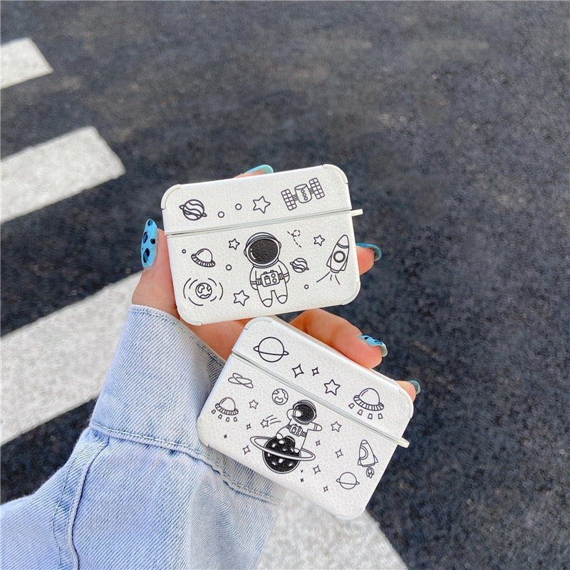 Astronaut iPhone and AirPods Combo-Fonally-Fonally-iPhone-Case-Cute-Royal-Protective