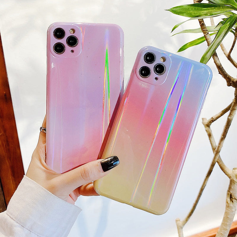Aurora Rainbow iPhone Case-Fonally-Fonally-iPhone-Case-Cute-Royal-Protective
