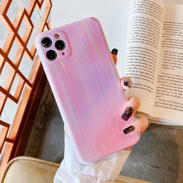 Aurora Rainbow iPhone Case-Fonally-Fonally-iPhone-Case-Cute-Royal-Protective