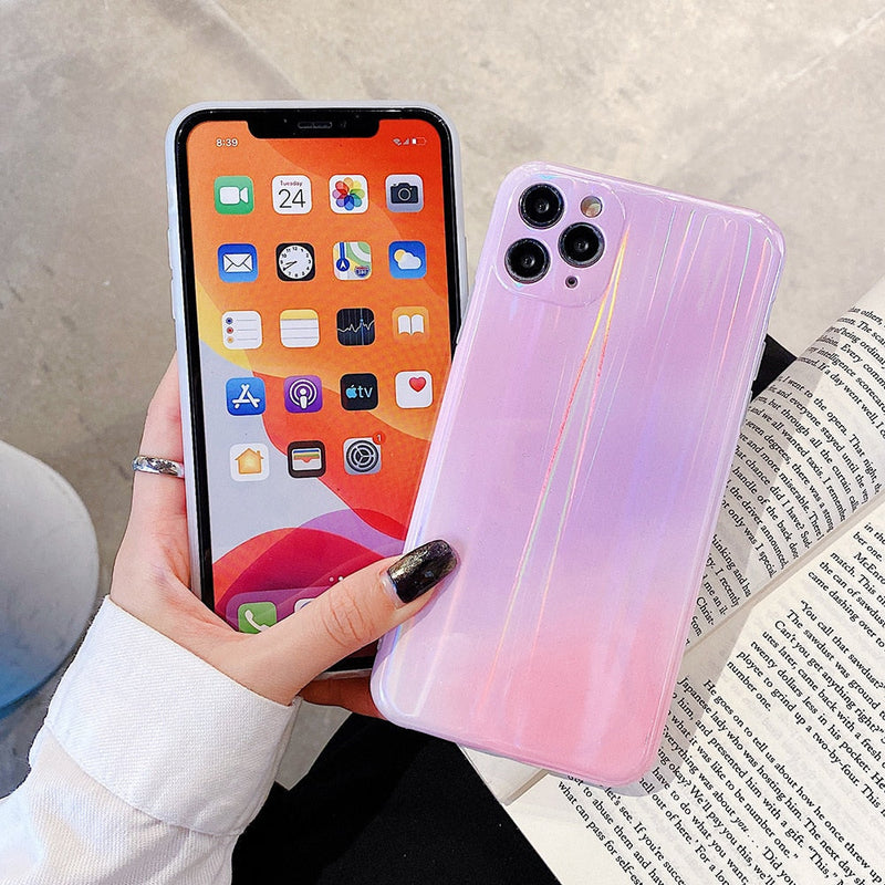 Aurora Rainbow iPhone Case-Fonally-Fonally-iPhone-Case-Cute-Royal-Protective