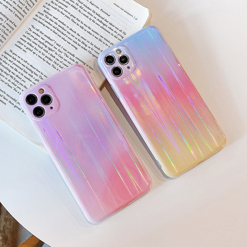 Aurora Rainbow iPhone Case-Fonally-Fonally-iPhone-Case-Cute-Royal-Protective