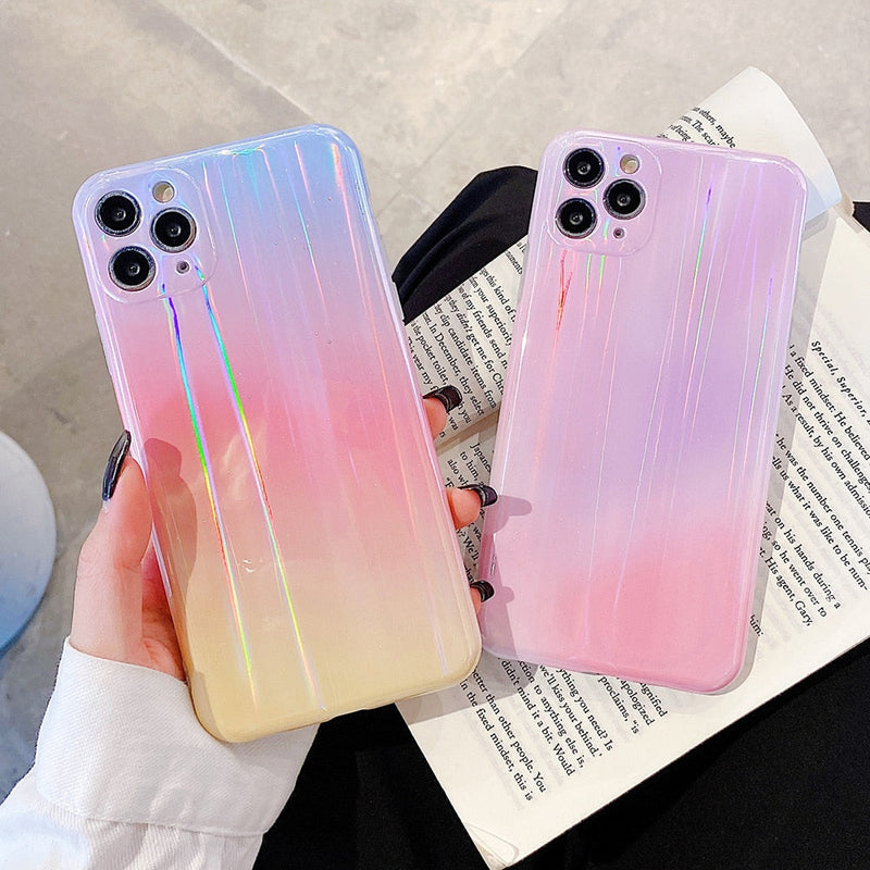 Aurora Rainbow iPhone Case-Fonally-Fonally-iPhone-Case-Cute-Royal-Protective