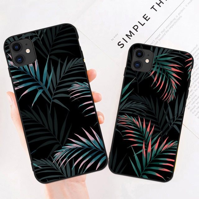 Banana Leaves iPhone Case-Fonally-Fonally-iPhone-Case-Cute-Royal-Protective