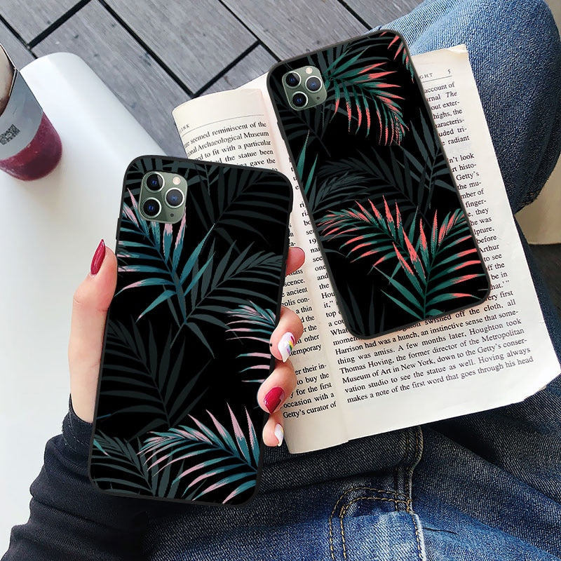 Banana Leaves iPhone Case-Fonally-Fonally-iPhone-Case-Cute-Royal-Protective