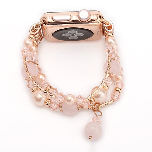 Bracelet Bands for Apple Watch-Fonally-Pink-For 38 mm and 40 mm-Fonally-iPhone-Case-Cute-Royal-Protective