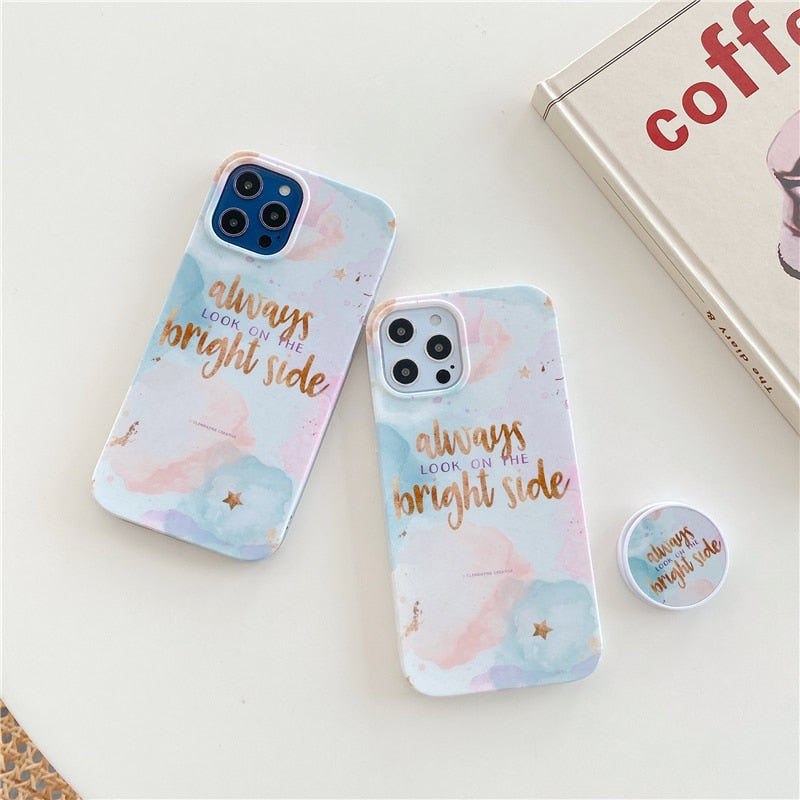 Bright Side iPhone Case-Fonally-Fonally-iPhone-Case-Cute-Royal-Protective