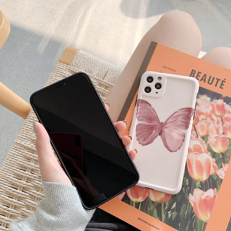 Butterfly iPhone Case-Fonally-Fonally-iPhone-Case-Cute-Royal-Protective