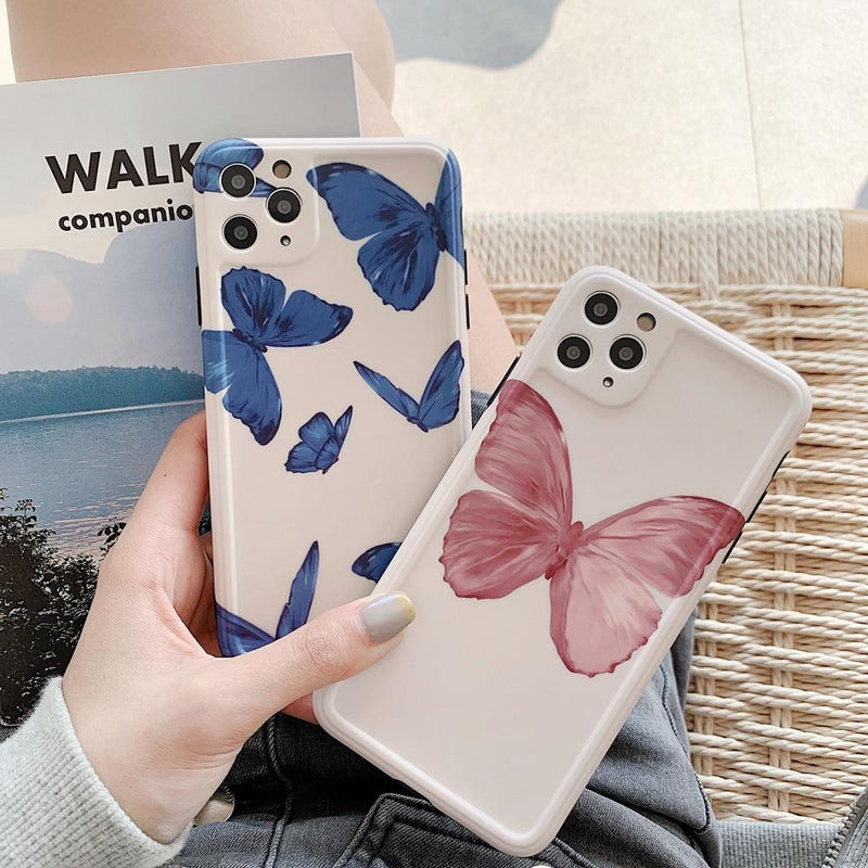 Butterfly iPhone Case-Fonally-Fonally-iPhone-Case-Cute-Royal-Protective