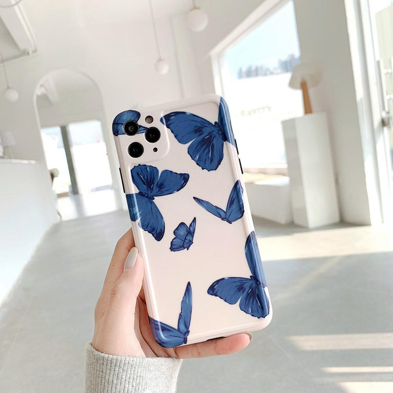 Butterfly iPhone Case-Fonally-Fonally-iPhone-Case-Cute-Royal-Protective