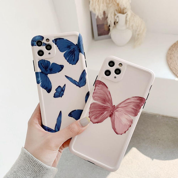 Butterfly iPhone Case-Fonally-Fonally-iPhone-Case-Cute-Royal-Protective