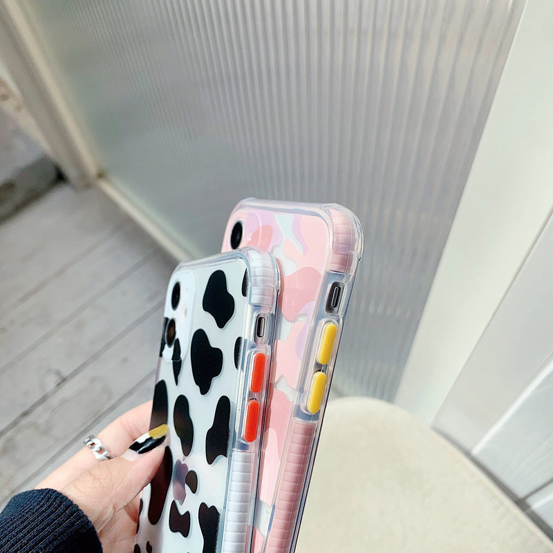 Camouflage Transparent iPhone Case-Fonally-Fonally-iPhone-Case-Cute-Royal-Protective