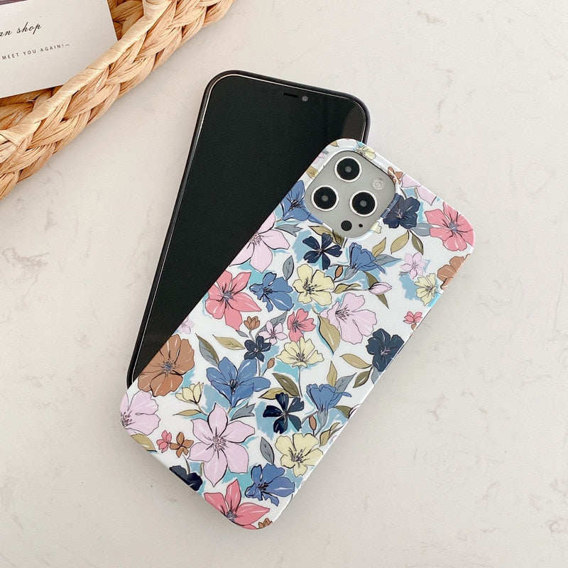 Carmona Floral iPhone Case-Fonally-Fonally-iPhone-Case-Cute-Royal-Protective