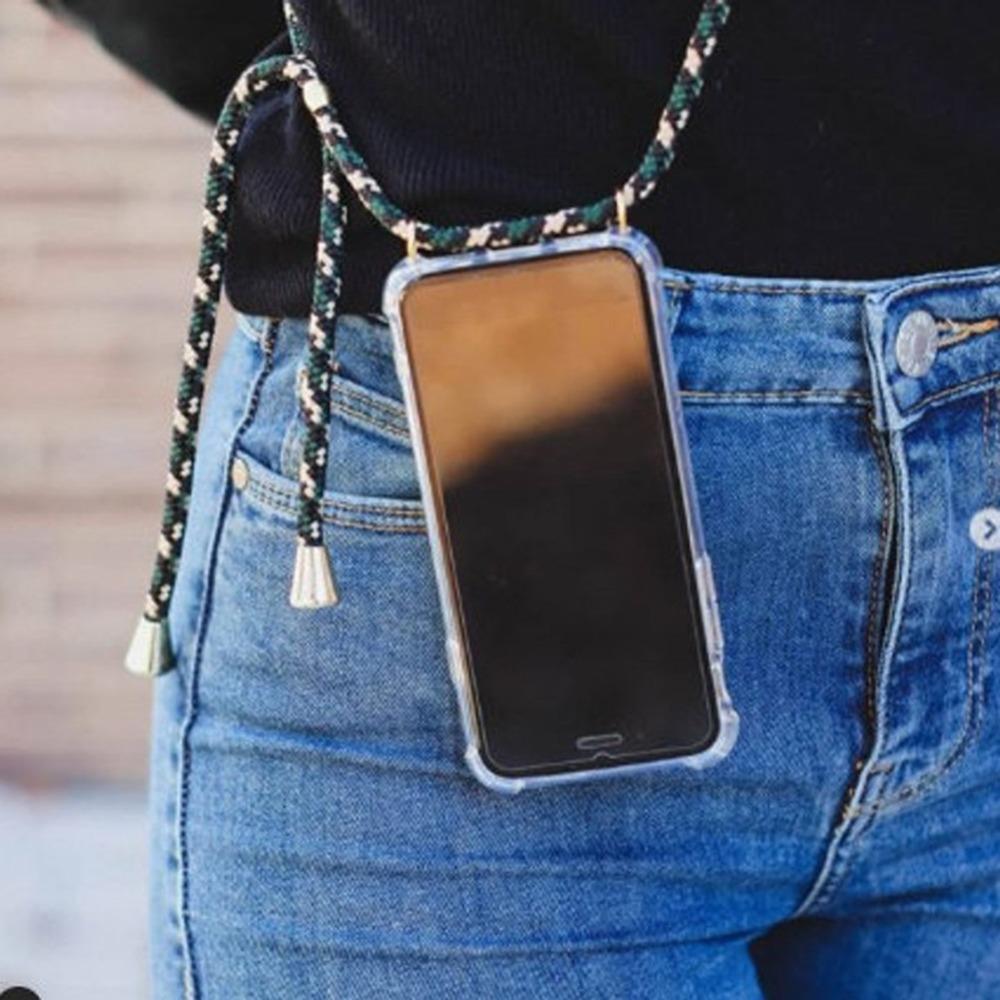 Clear iPhone Case with Lanyard-Fonally-