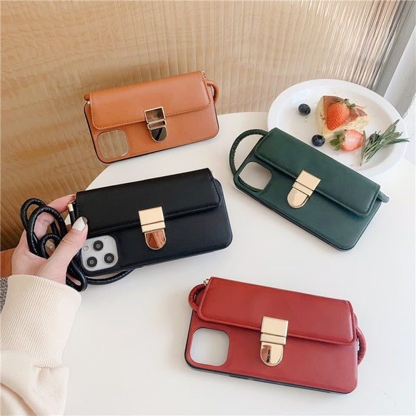 Clutch Style Wallet iPhone Case-Fonally-Fonally-iPhone-Case-Cute-Royal-Protective