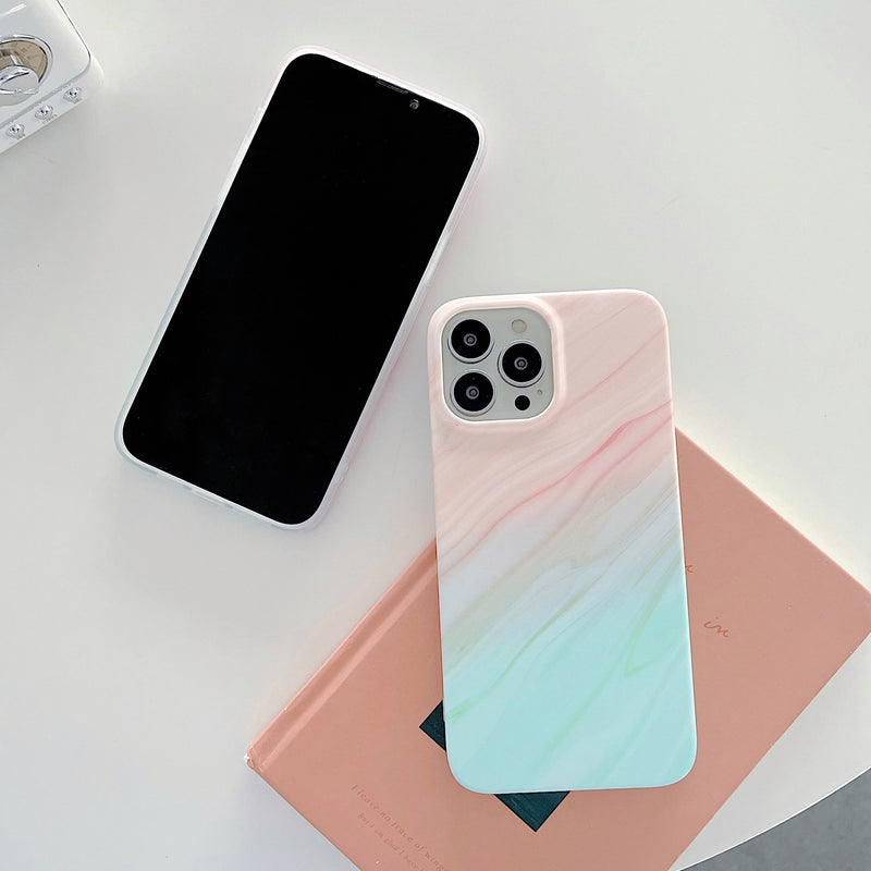 Colorful Dreamy Marble iPhone Case-Fonally-Fonally-iPhone-Case-Cute-Royal-Protective