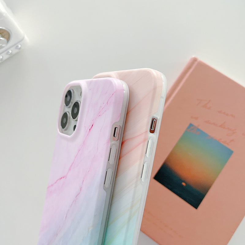 Colorful Dreamy Marble iPhone Case-Fonally-Fonally-iPhone-Case-Cute-Royal-Protective