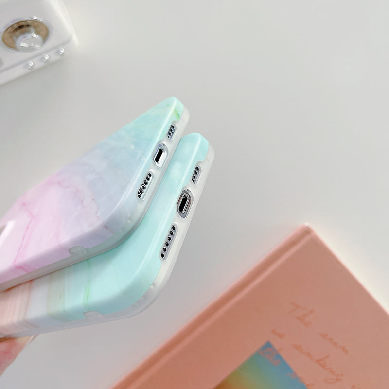 Colorful Dreamy Marble iPhone Case-Fonally-Fonally-iPhone-Case-Cute-Royal-Protective