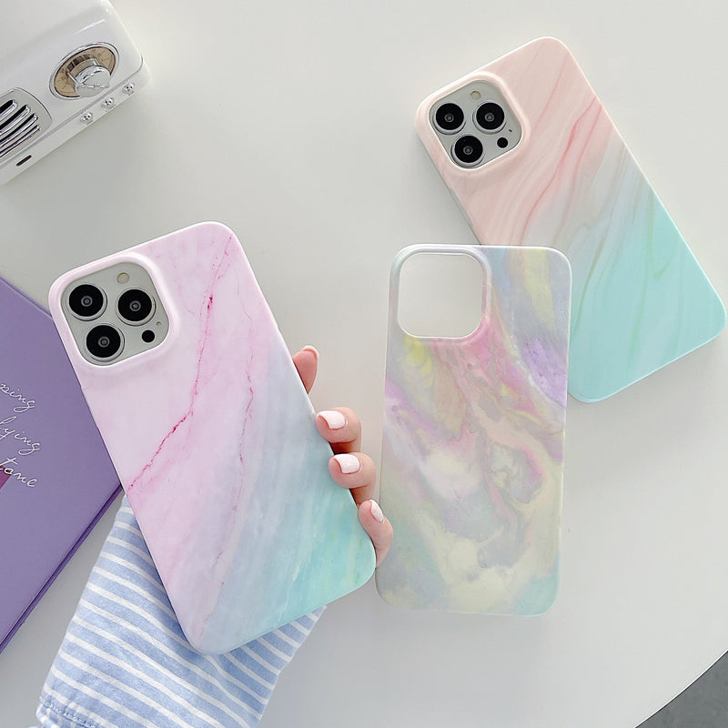 Colorful Dreamy Marble iPhone Case-Fonally-Fonally-iPhone-Case-Cute-Royal-Protective