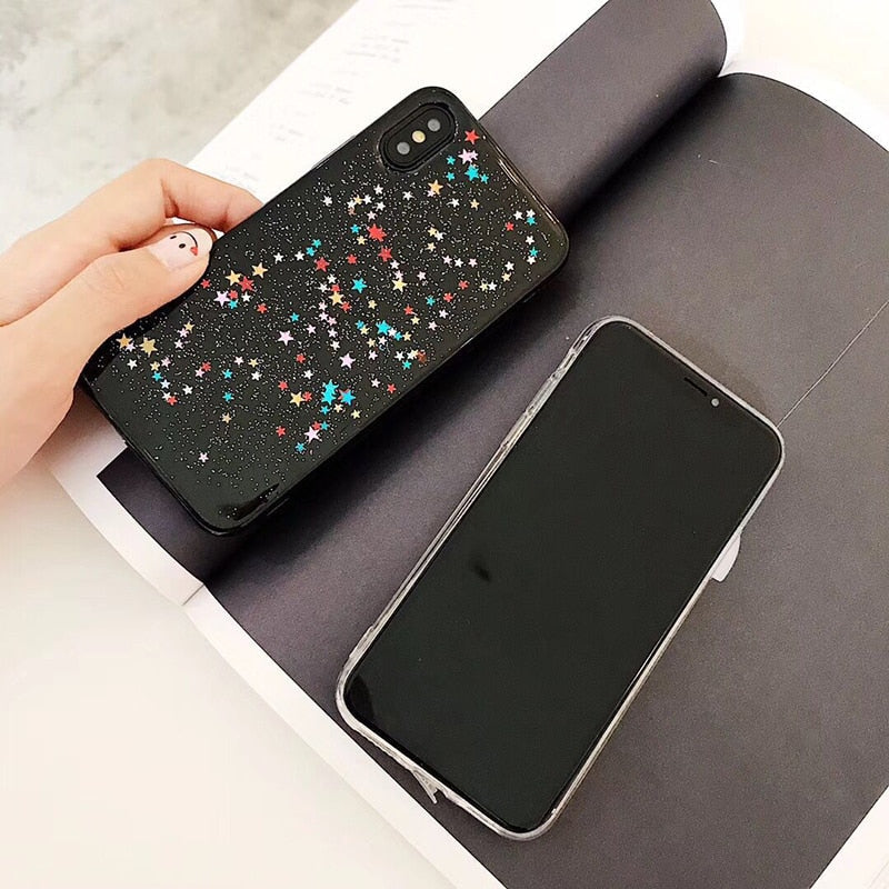Colorful Glitter iPhone Case-Fonally-Fonally-iPhone-Case-Cute-Royal-Protective