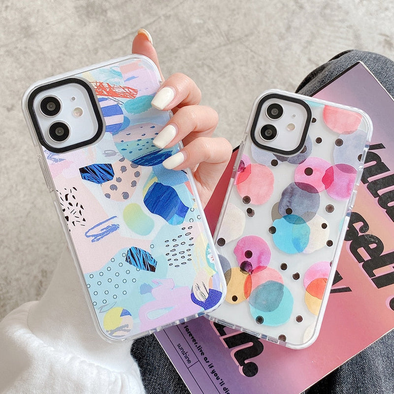 Colorful Graffiti iPhone Case-Fonally-Fonally-iPhone-Case-Cute-Royal-Protective