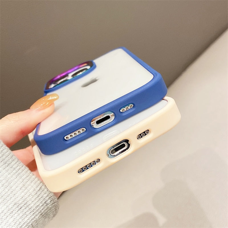 Colorful Laser Camera Lens iPhone Case-Fonally-Fonally-iPhone-Case-Cute-Royal-Protective