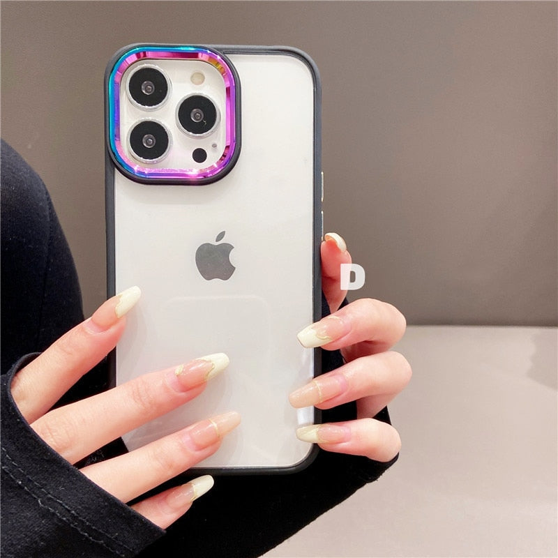 Colorful Laser Camera Lens iPhone Case-Fonally-Fonally-iPhone-Case-Cute-Royal-Protective