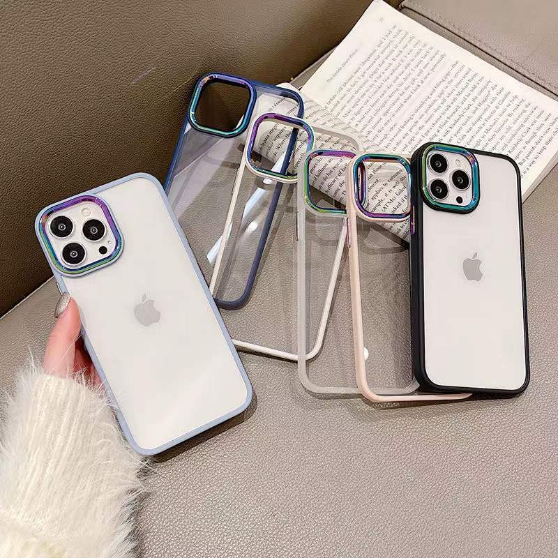 Colorful Laser Camera Lens iPhone Case-Fonally-