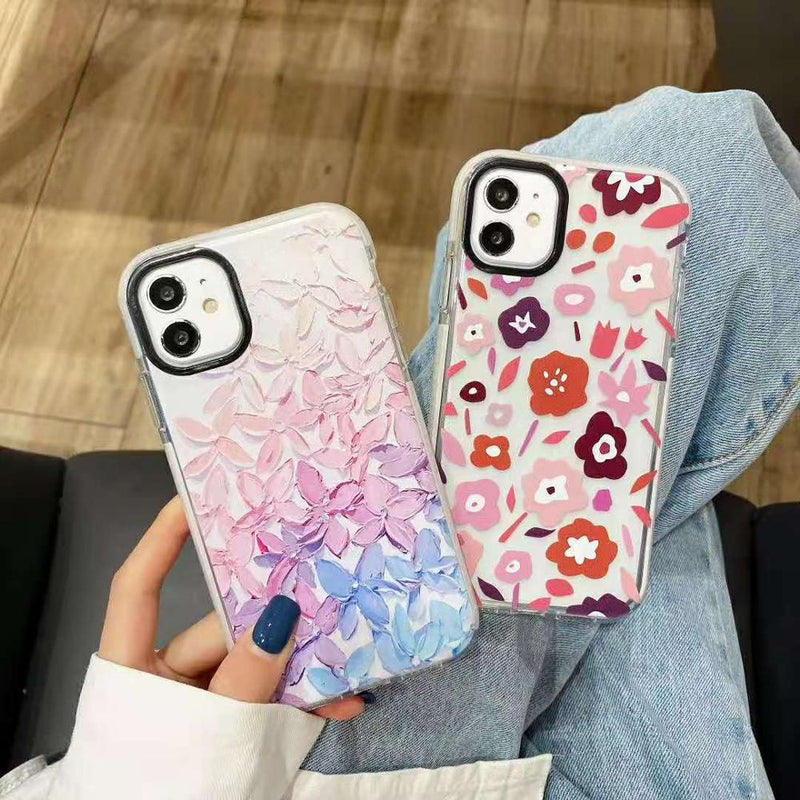 Colorful Petals iPhone Case-Fonally-Fonally-iPhone-Case-Cute-Royal-Protective