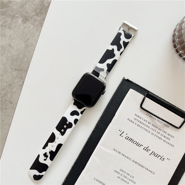 Cow Print Band for Apple Watch-Fonally-Fonally-iPhone-Case-Cute-Royal-Protective