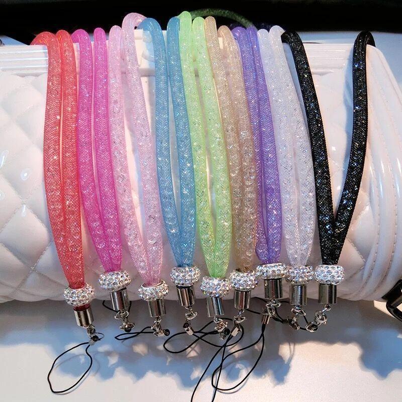 Crystal Lanyard & iPhone Case-Fonally-Black-Fonally-iPhone-Case-Cute-Royal-Protective