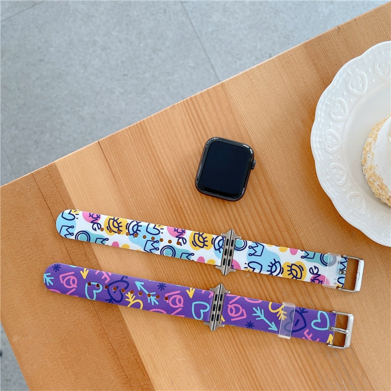 Cute Art Bands for Apple Watch-Fonally-
