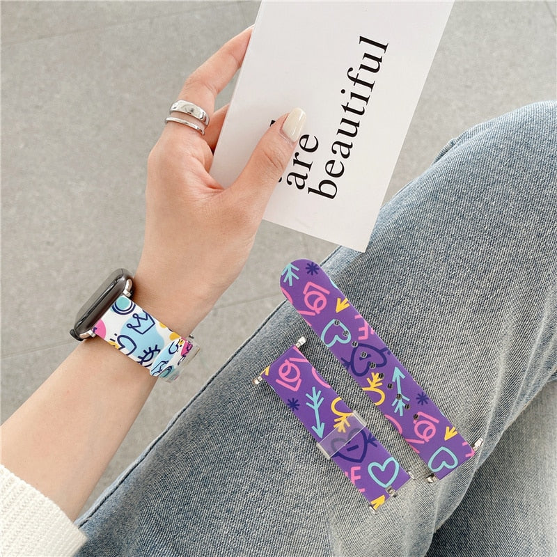 Cute Art Bands for Apple Watch-Fonally-Fonally-iPhone-Case-Cute-Royal-Protective