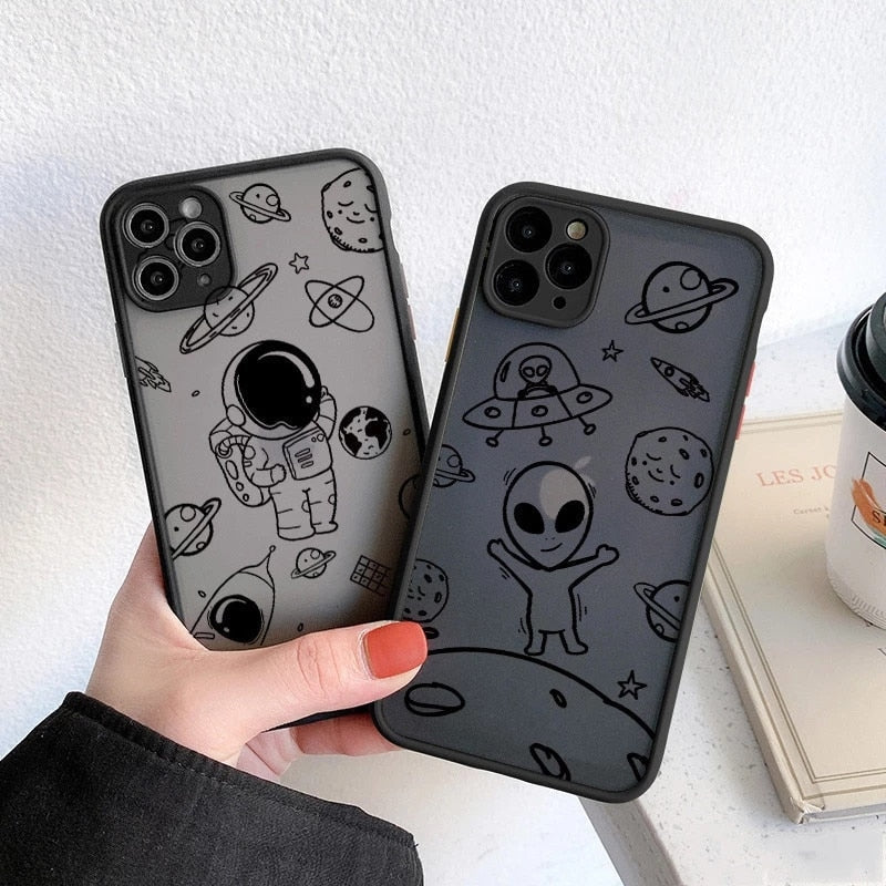 Cute Astronaut Planet iPhone Case-Fonally-Fonally-iPhone-Case-Cute-Royal-Protective