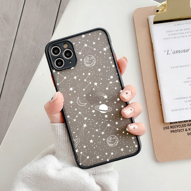 Cute Stellar iPhone Case-Fonally-For iPhone 12 Pro Max-White-Fonally-iPhone-Case-Cute-Royal-Protective
