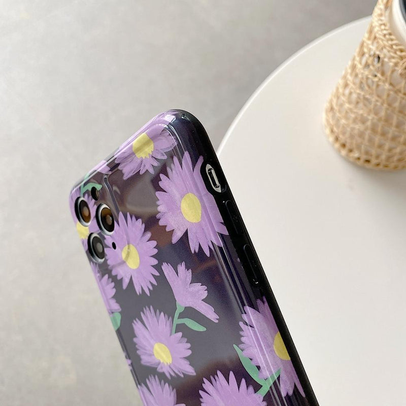 Daisy Smile iPhone Case-Fonally-Fonally-iPhone-Case-Cute-Royal-Protective